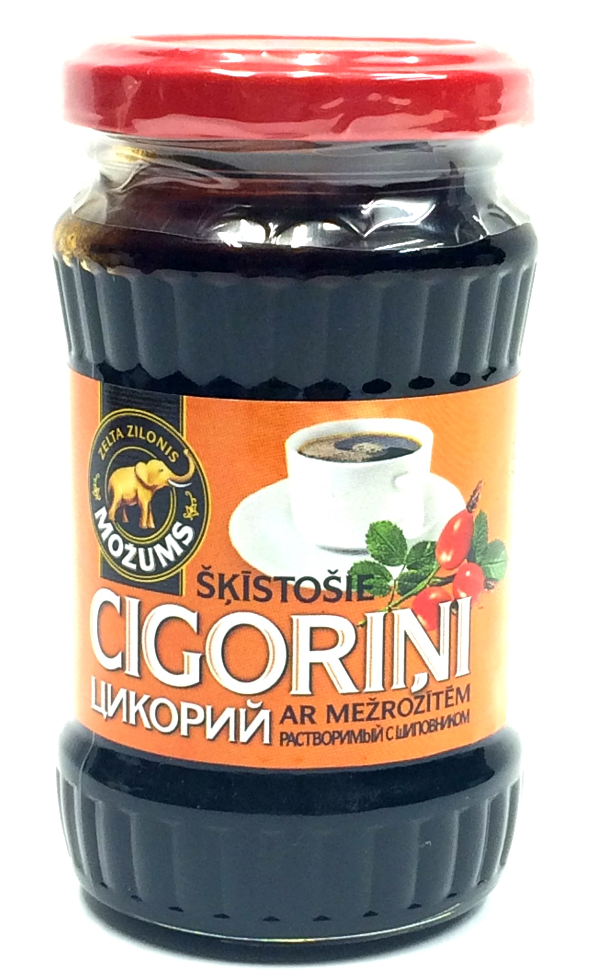 Cigoriņi Možums šķīstošie ar mežrozītēm 200g