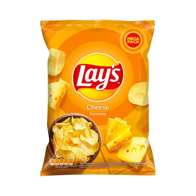Čipsi ar siera garšu 200g, Lays