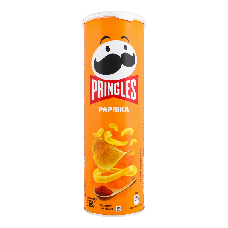 Čipsi Paprika 165g, Pringles