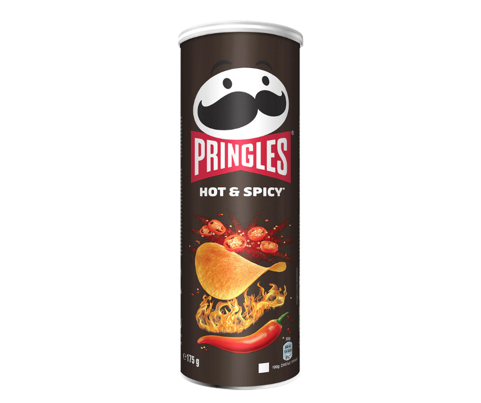 Čipsi Pringles Hot Spicy 165g
