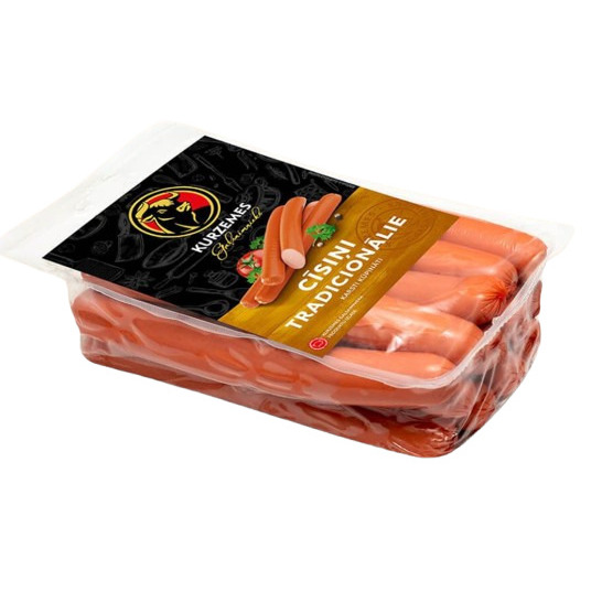 Cīsiņi Tradicionālie 430g, KGS