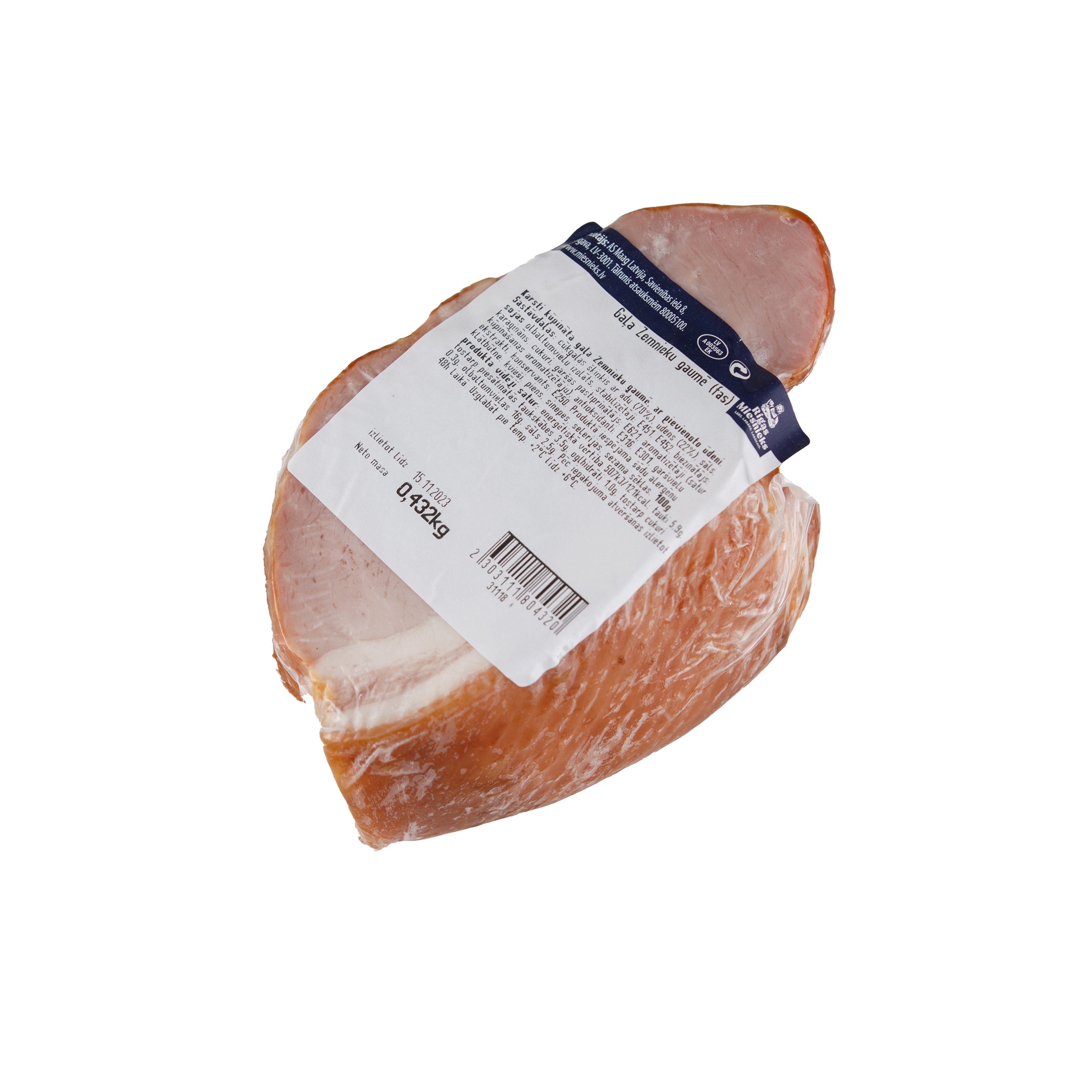 Cūkgaļa Zemnieku gaumē k/k fas., sverama, RM