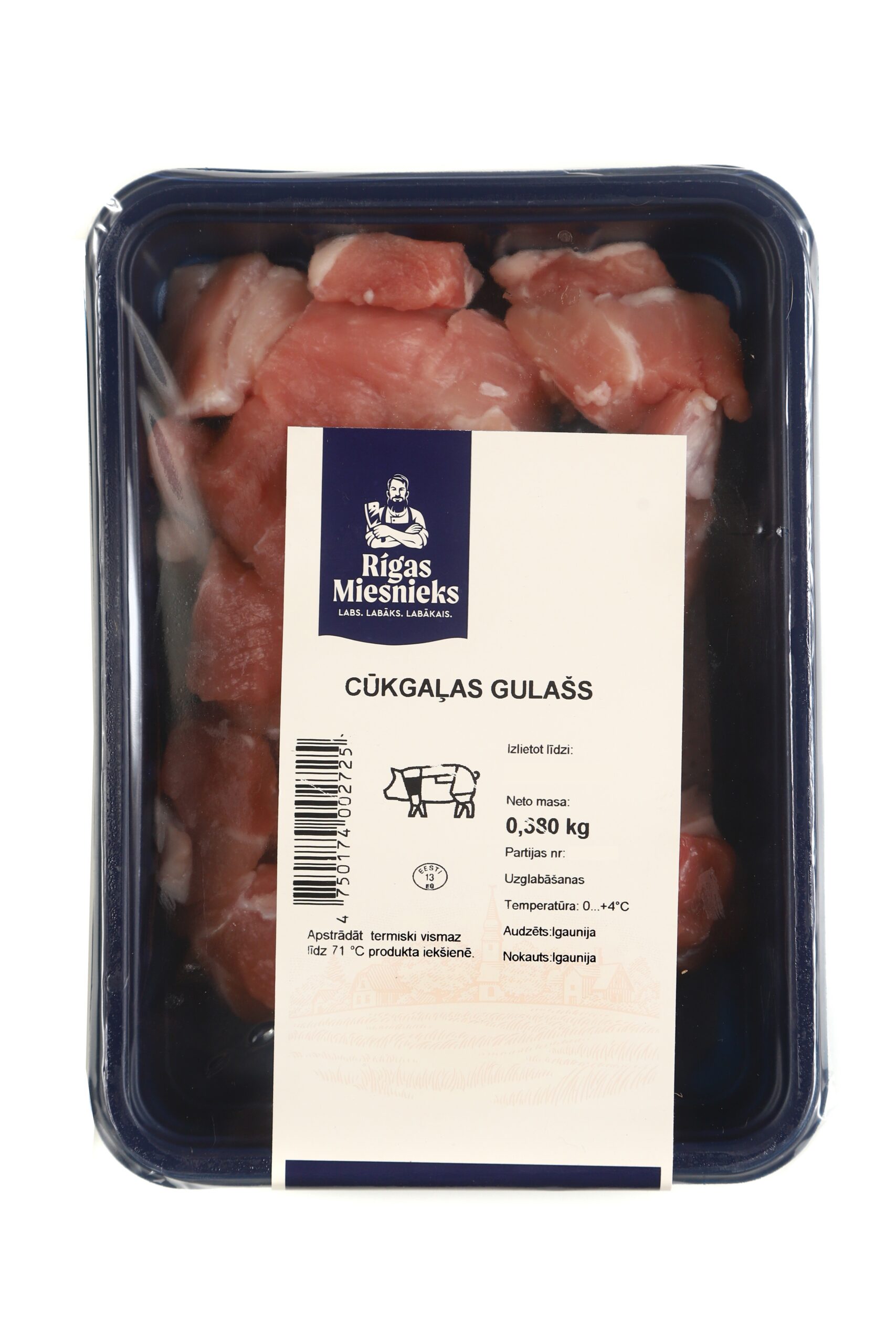 Cūkgaļas gulašs 380g, RM