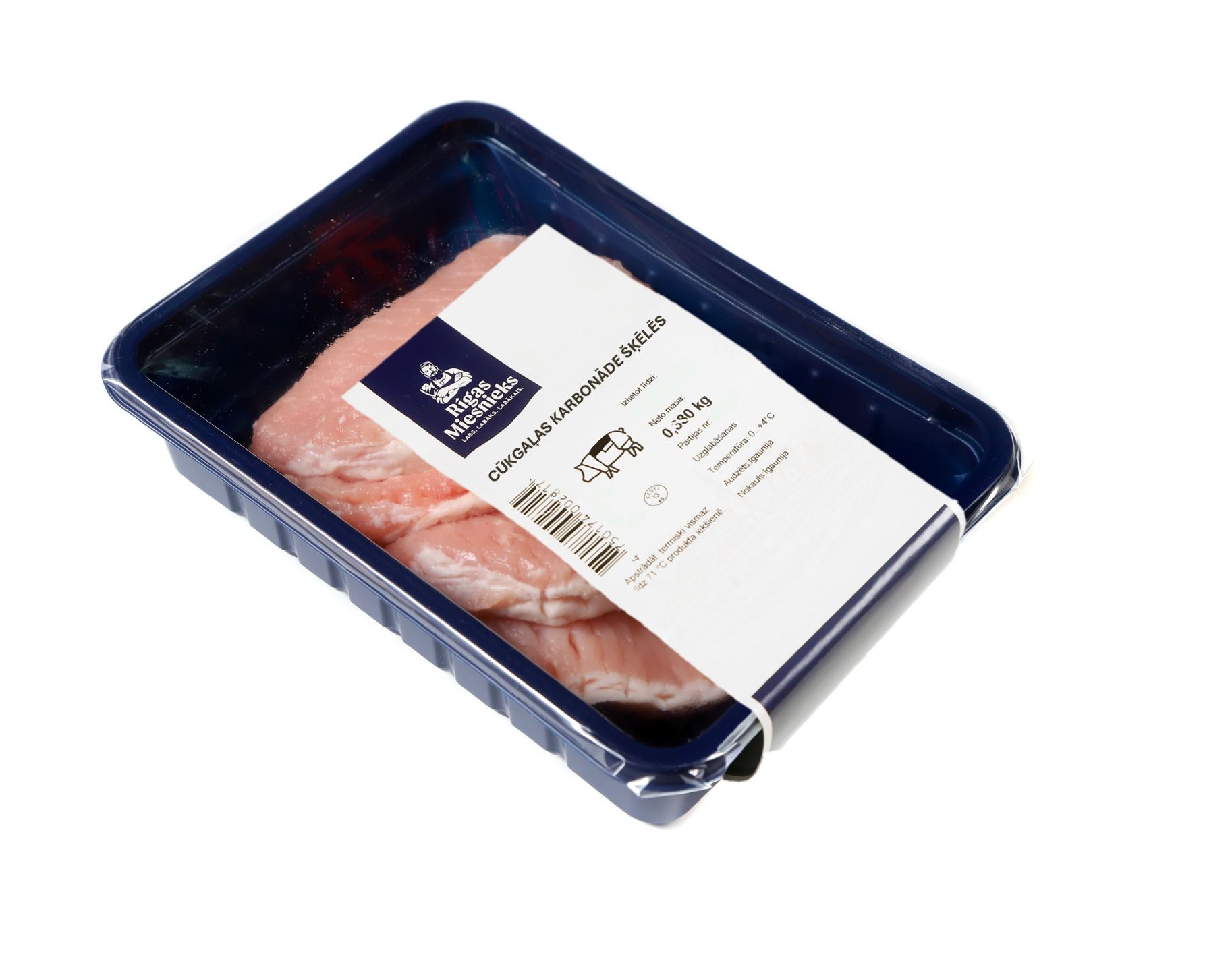 Cūkgaļas karbonāde šķēlēs 380g, RM