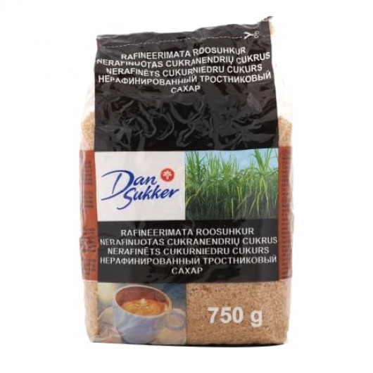 Cukurs Dansukker brūnais niedru 750g