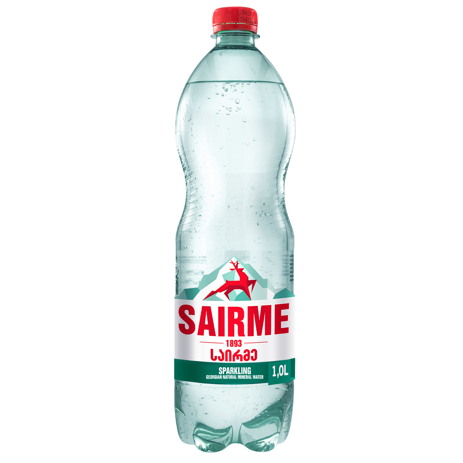 Dabīgais minerālūdens viegli gāzēts 1l, Sairme