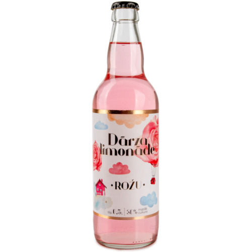 Dārza limonāde Rožu 0.5l
