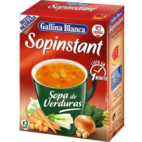 Dārzeņu krēmzupa ar grauzdiņiem 51g, Gallina Blanca