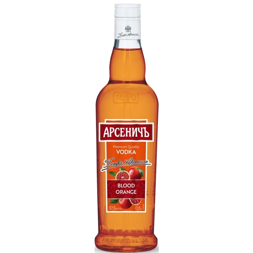 Degvīns aromatizēts Arsenitch Blood Orange 37.5% 0.5l