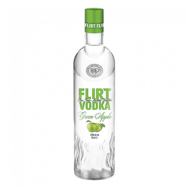 Degvīns Flirt ar zaļo ābolu garšu 37.5% 0.7l