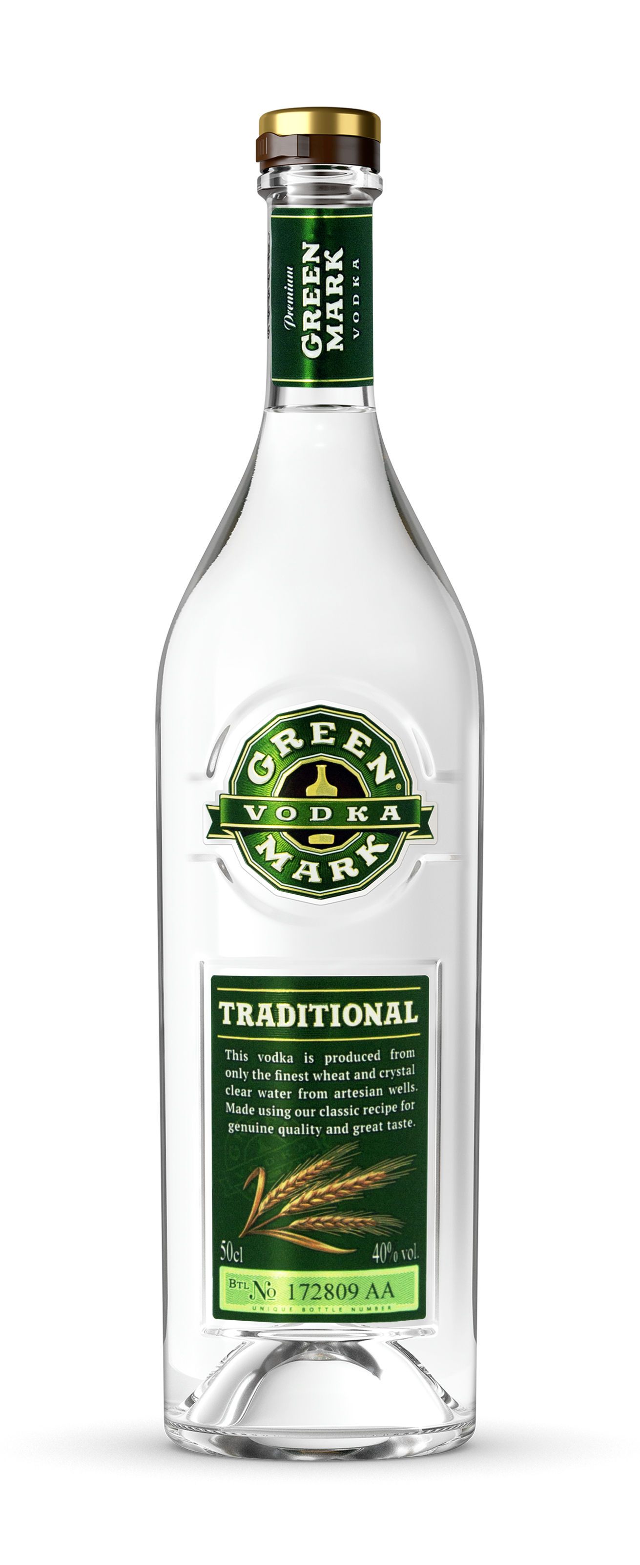 Degvīns Green Mark Traditional 40% 0.7l