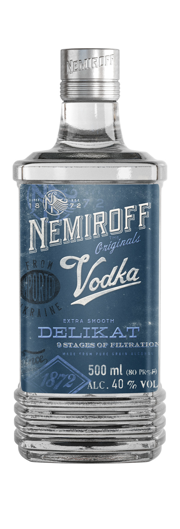 Degvīns Nemiroff Delikat 40% 0.5l