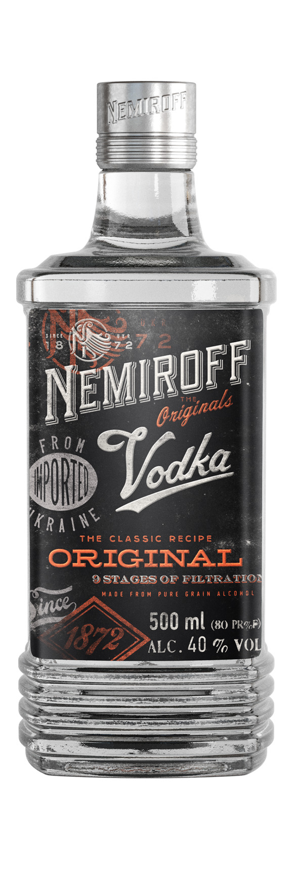 Degvīns Nemiroff Original 40% 0.5l