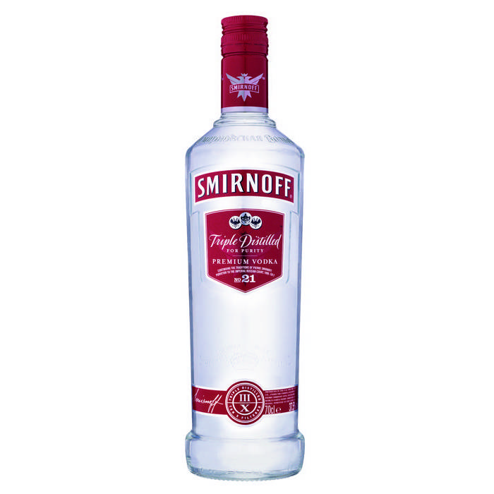 Degvīns Smirnoff Red Vodka 37.5% 0.5L