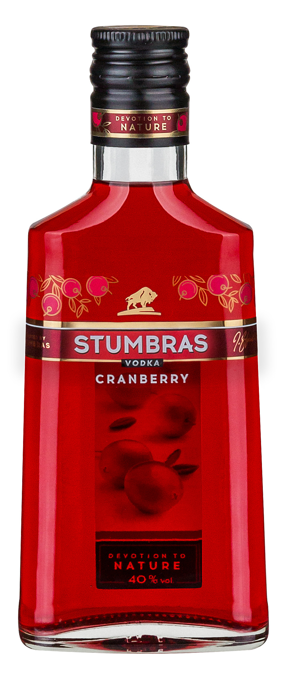 Degvīns Stumbras Dzērveņu 40% 0.2l
