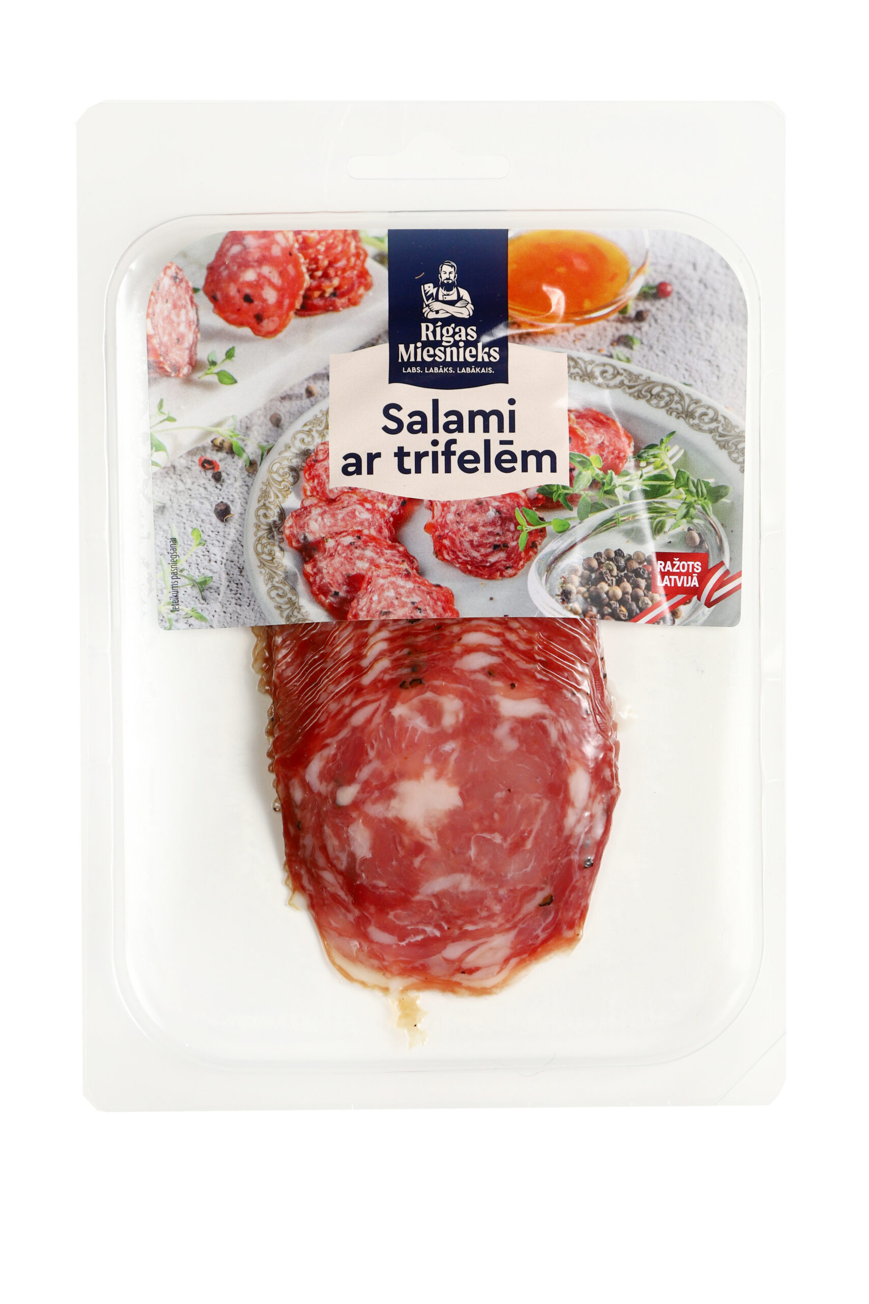 Desa a/k Salami ar Trifelēm šķēlēs 80g, RM