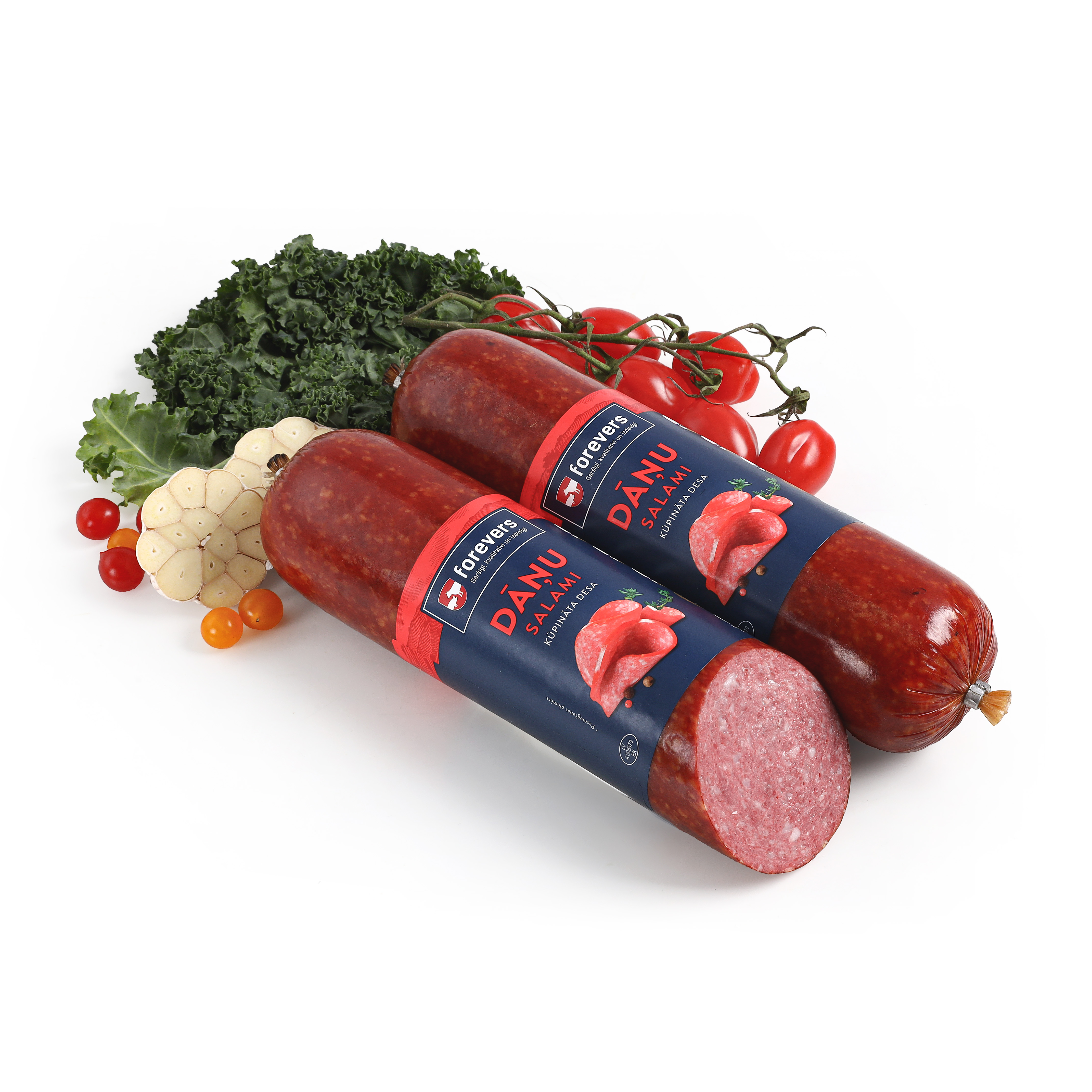 Desa Dāņu salami kūpināta, sverama, Forevers