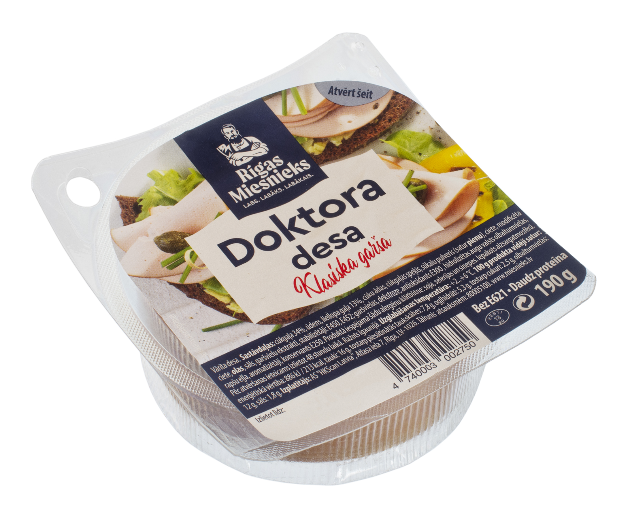 Desa Doktora Klasiskā 190g, RM