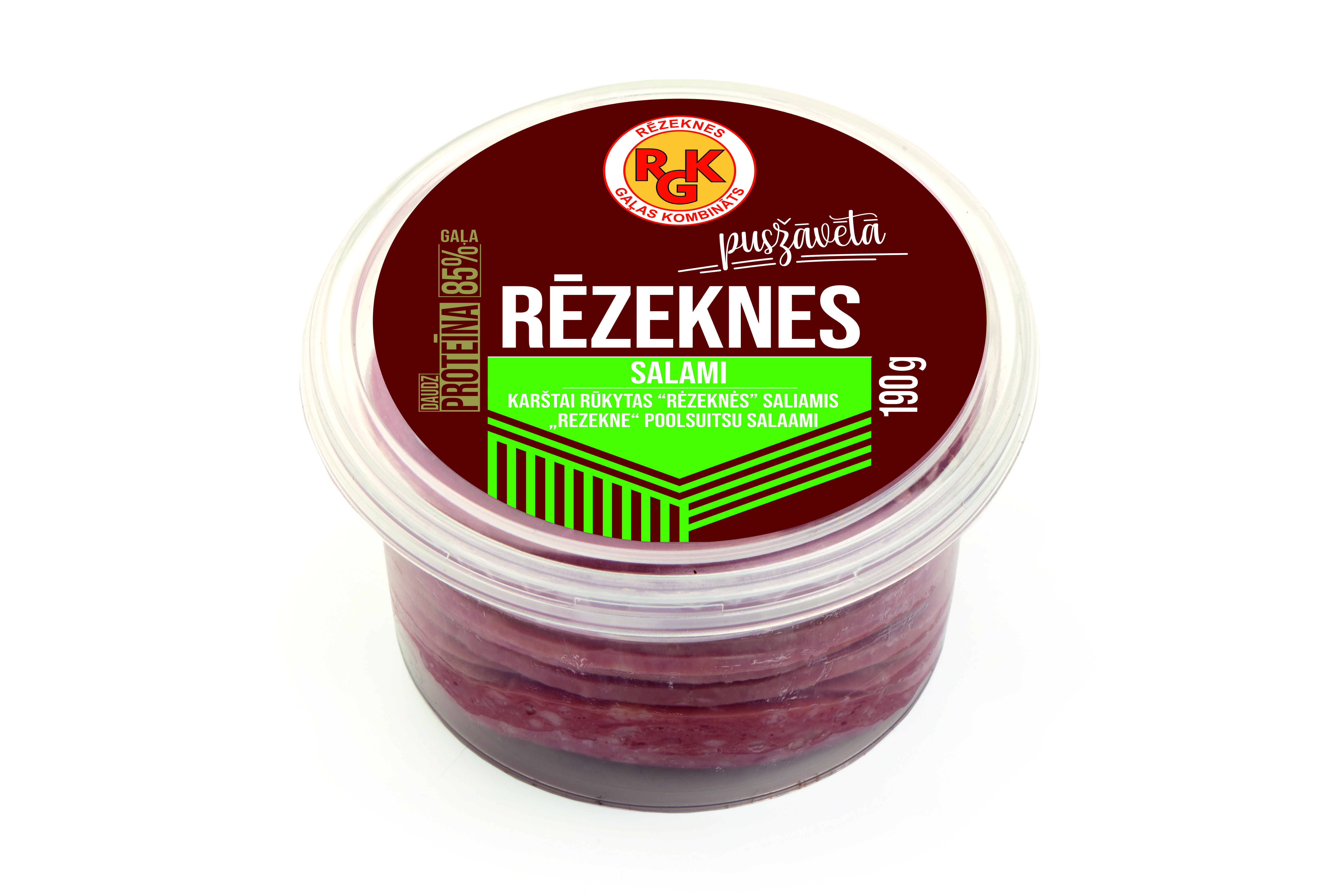 Desa Rēzeknes salami /vak.šķēl./ 190g, RGK