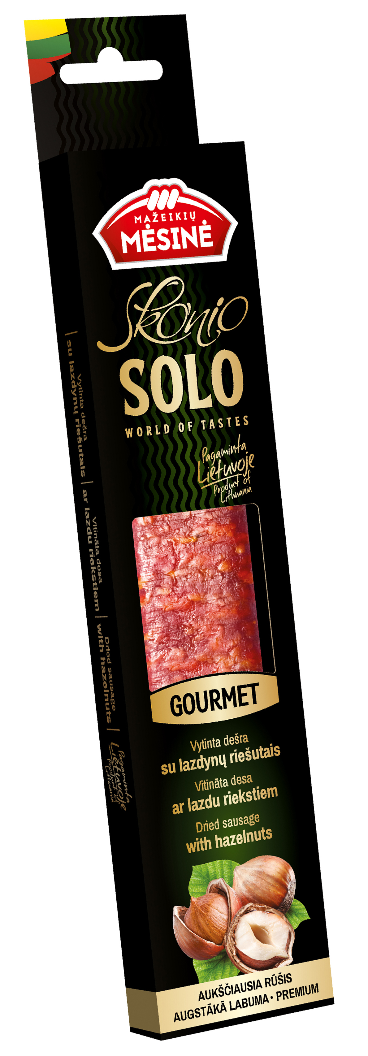 Desa vītināta ar lazdu riekstiem Skonio solo 120g