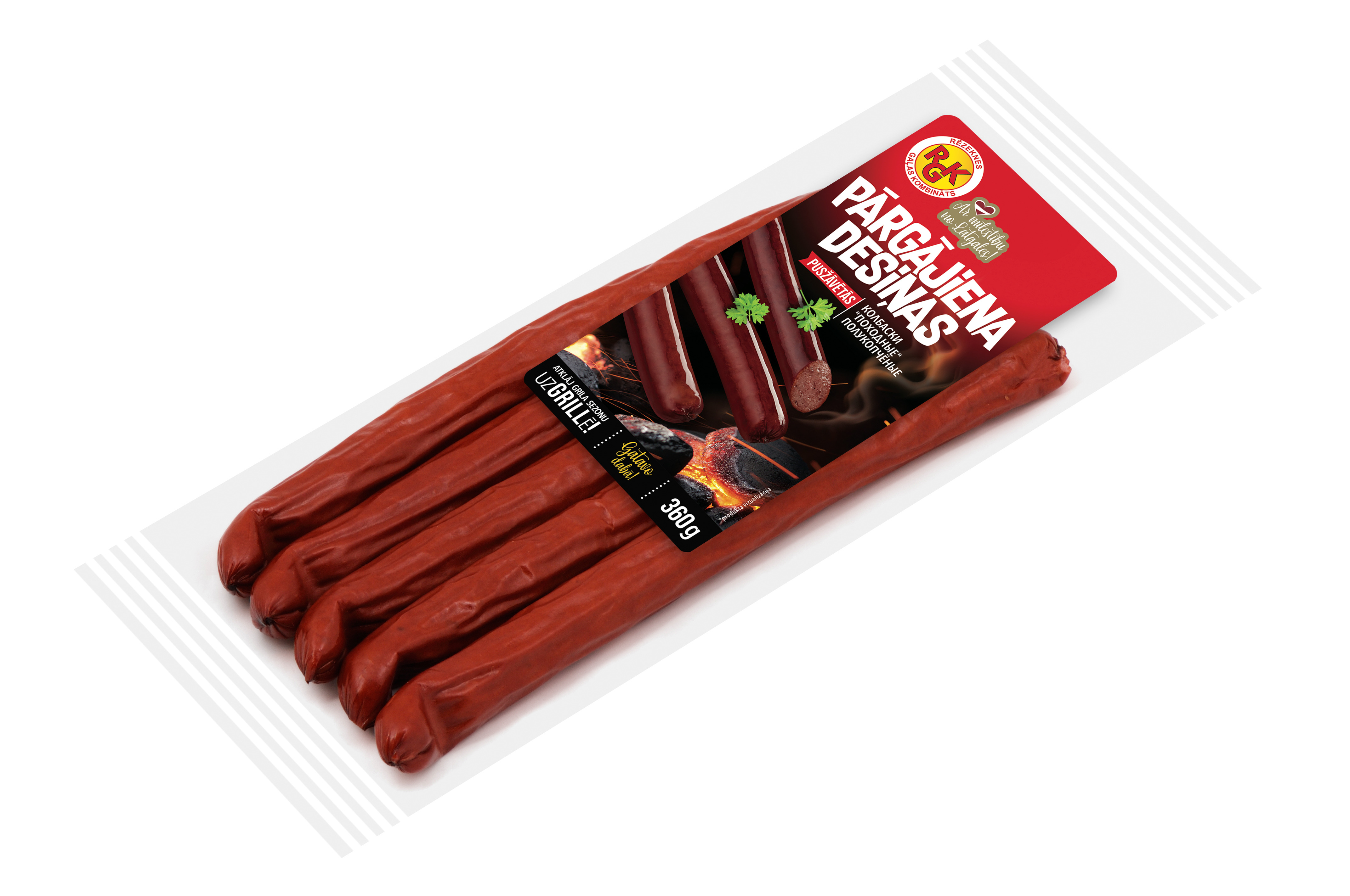 Desiņas p/ž Pārgājiena 360g, RGK