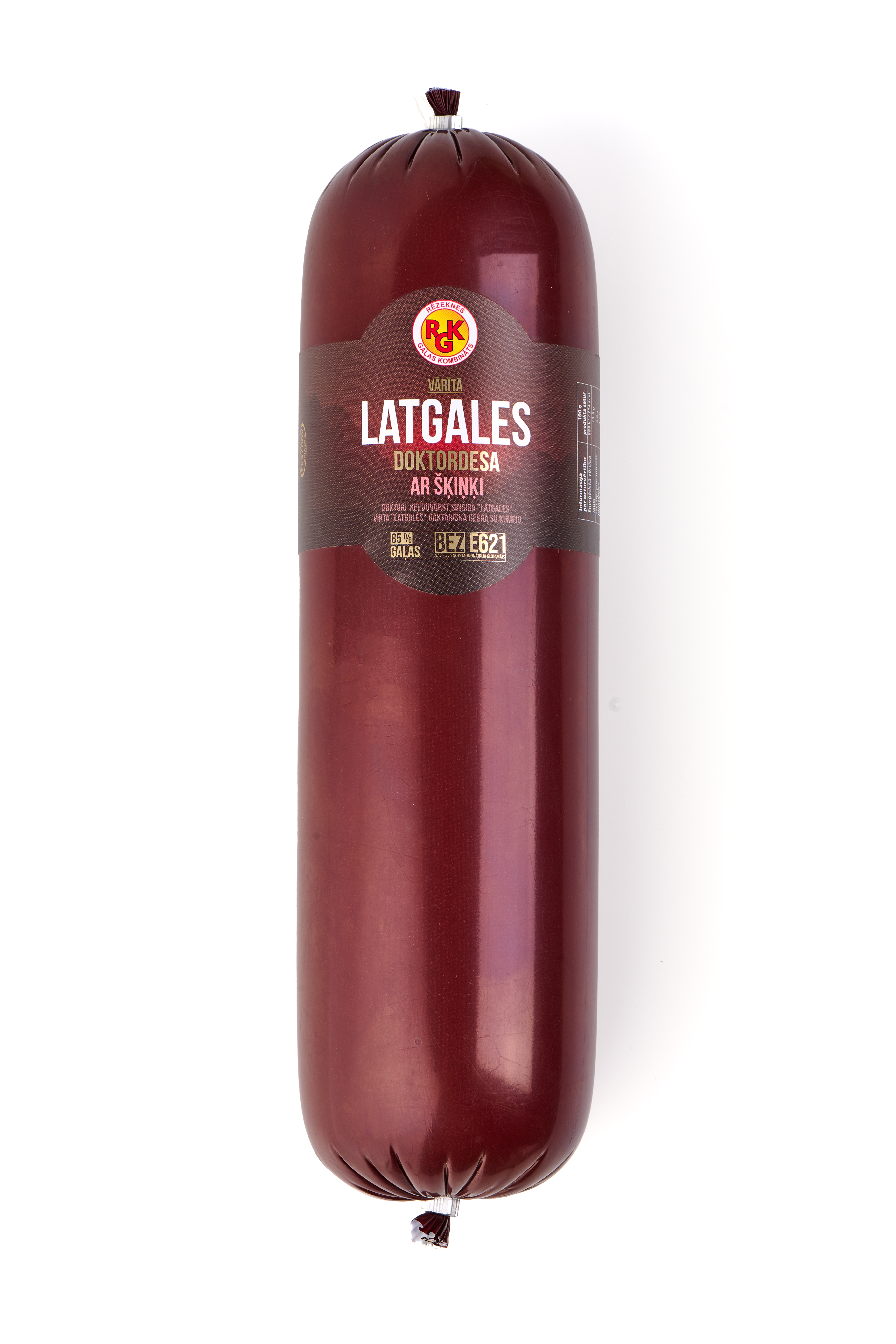 Doktordesa Latgales ar šķiņķi vārīta, sverama, RGK