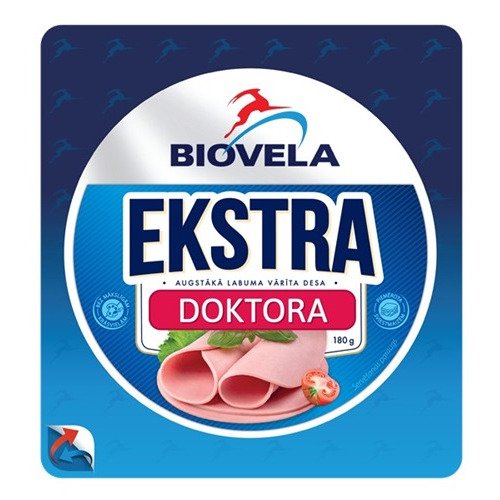 Doktordesa vārīta Ekstra šķēlēs 180g, Biovela
