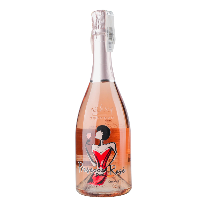 Dz.vīns Le Contesse Prosecco DOC Treviso, Rose, sausais 11% 0.75l