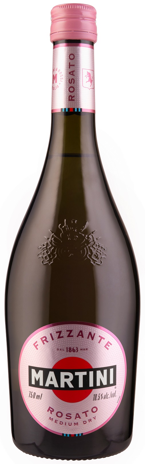 Dz. vīns Martini Frizzante Rosato 10.5% 0.75l