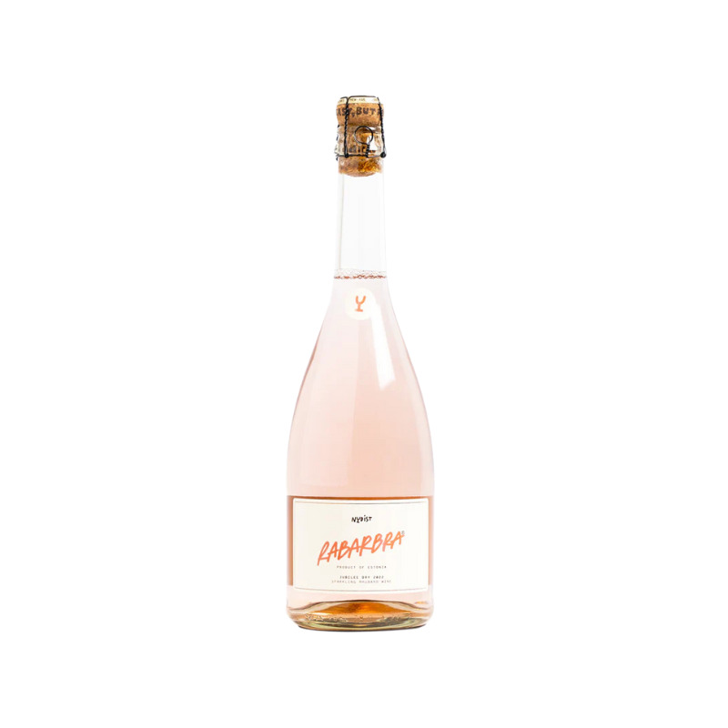 Dz.vīns Nudist Rabarbra 8% 750ml