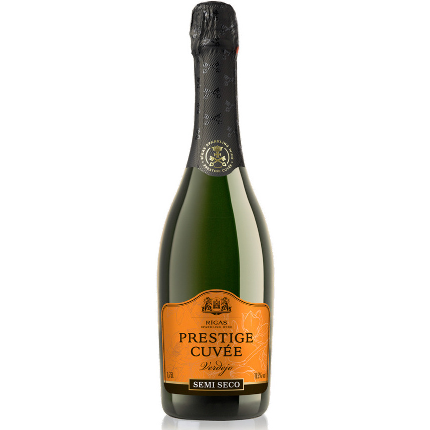 Dz.vīns Rīgas Prestige Cuvee pussausais 11.5% 0.75l