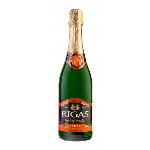 Dz. vīns Rīgas šampanietis saldais 11.5% 0.75l