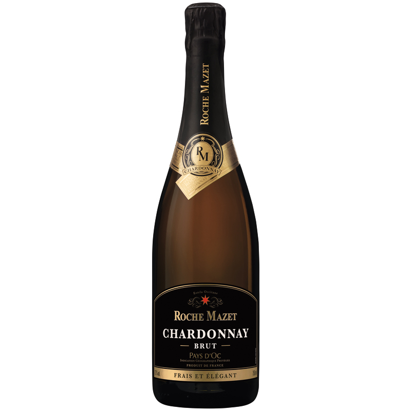 Dz.vīns Roche Mazet Chardonnay Blanc De Blanc sausais 12% 0.75l