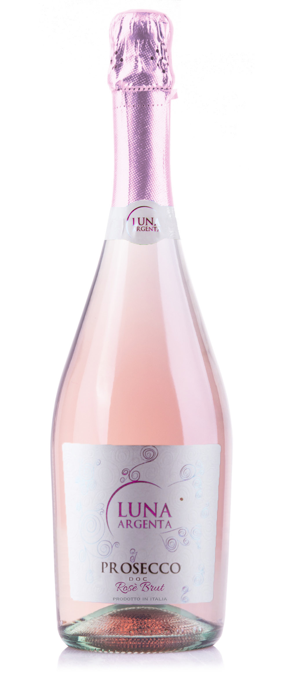 Dz.vīns rozā Luna Argenta Prosecco Brut Rose 11.5% 0.75l