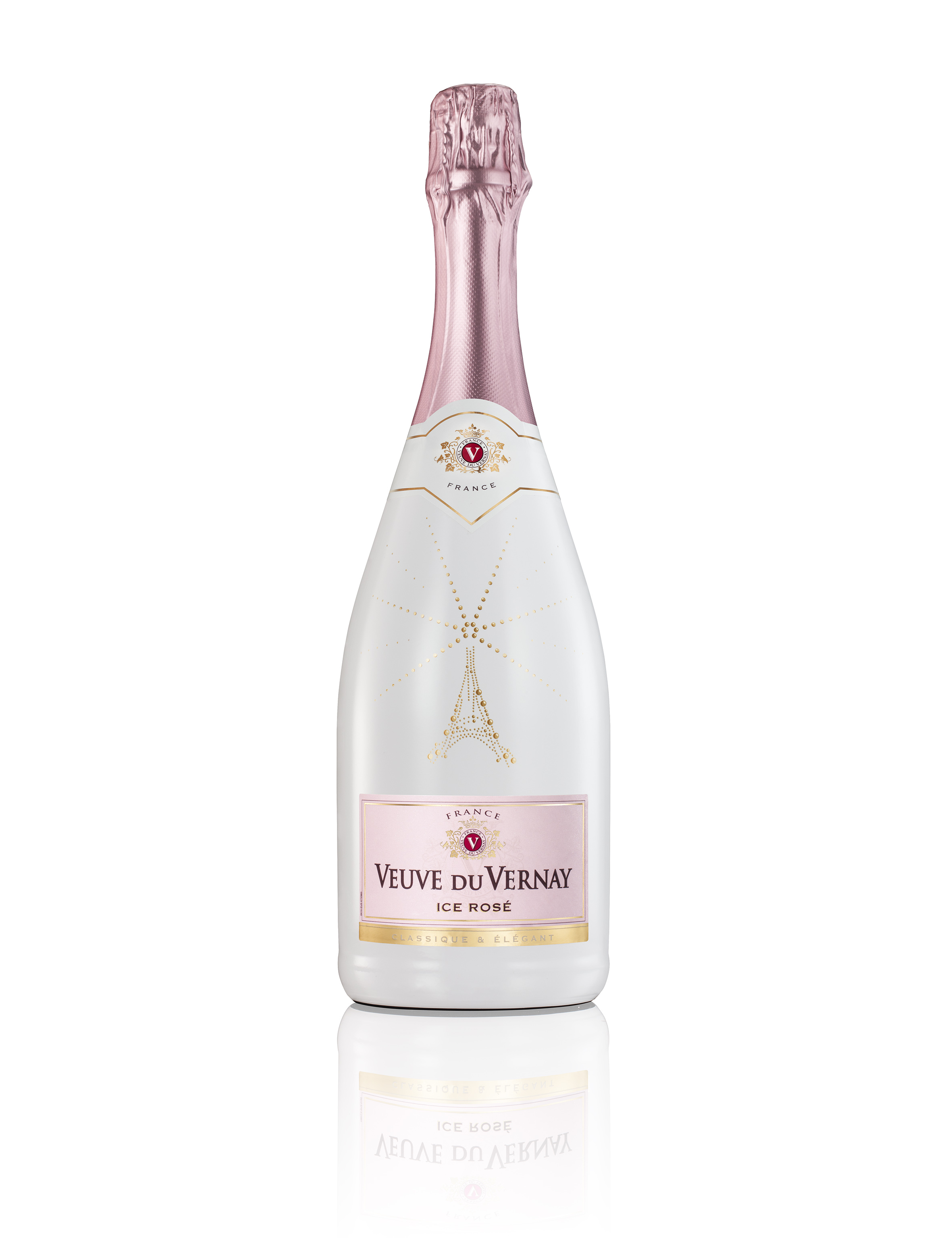 Dz. vīns Veuve du Vernay Ice Rose 11% 0.75l
