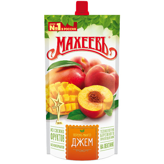 Džems persiks-mango 300g, Maheev