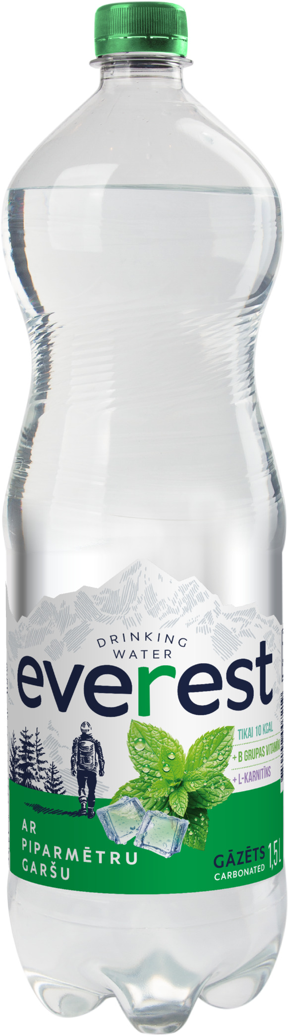 Dzeramais ūdens ar piparmētru garšu 1.5l, Everest
