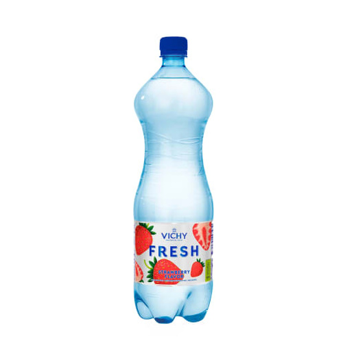 Dzeramais ūdens Fresh Strawberry 1.5l PET, Vichy