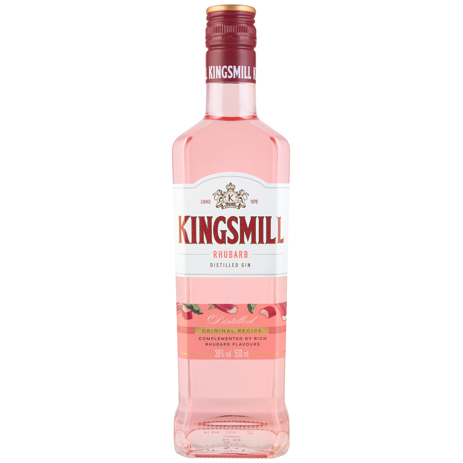 Džins KINGSMILL Rhubarb Gin 0.5L 38% 0.5l