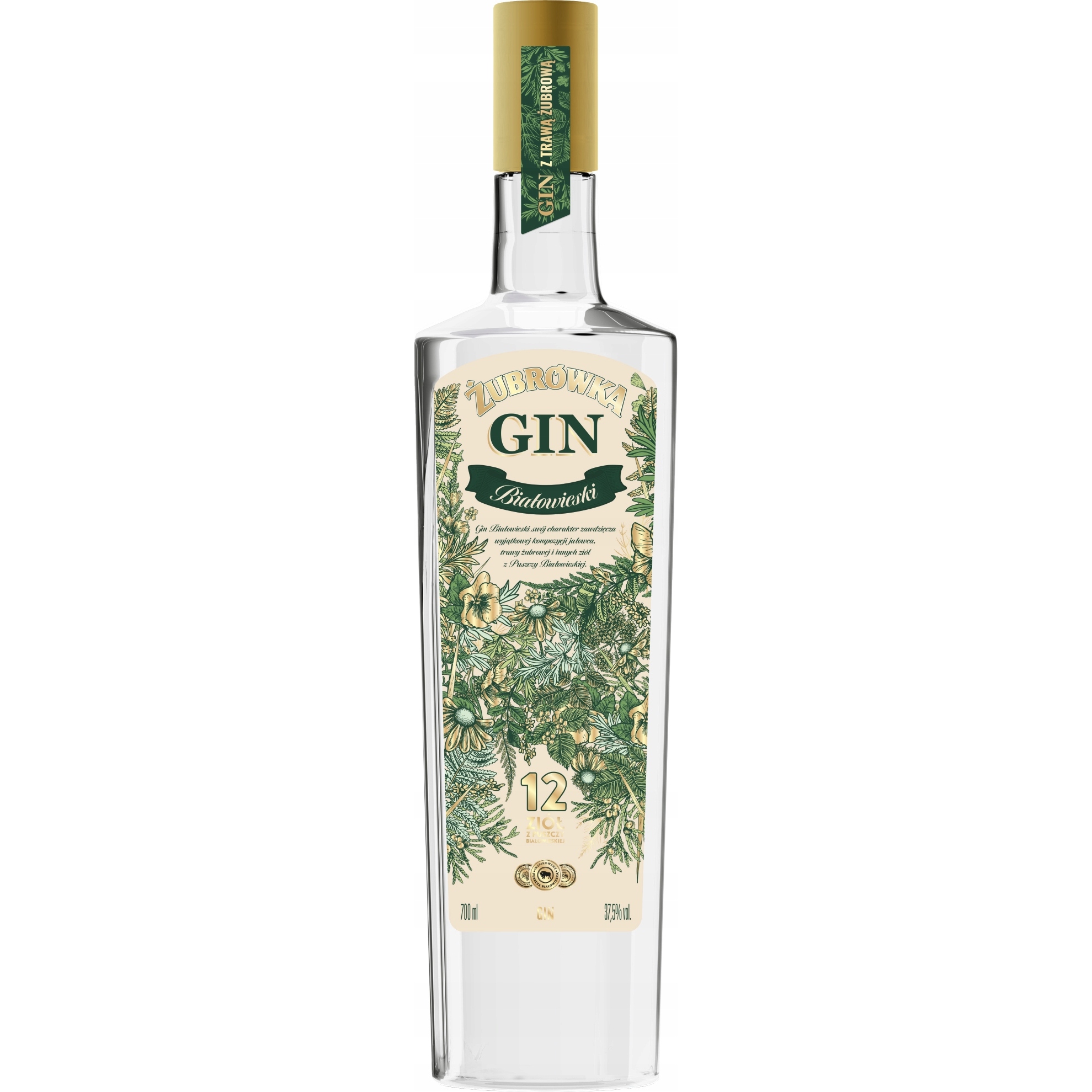 Džins Zubrowka Białowieski 37.5%  0.7l