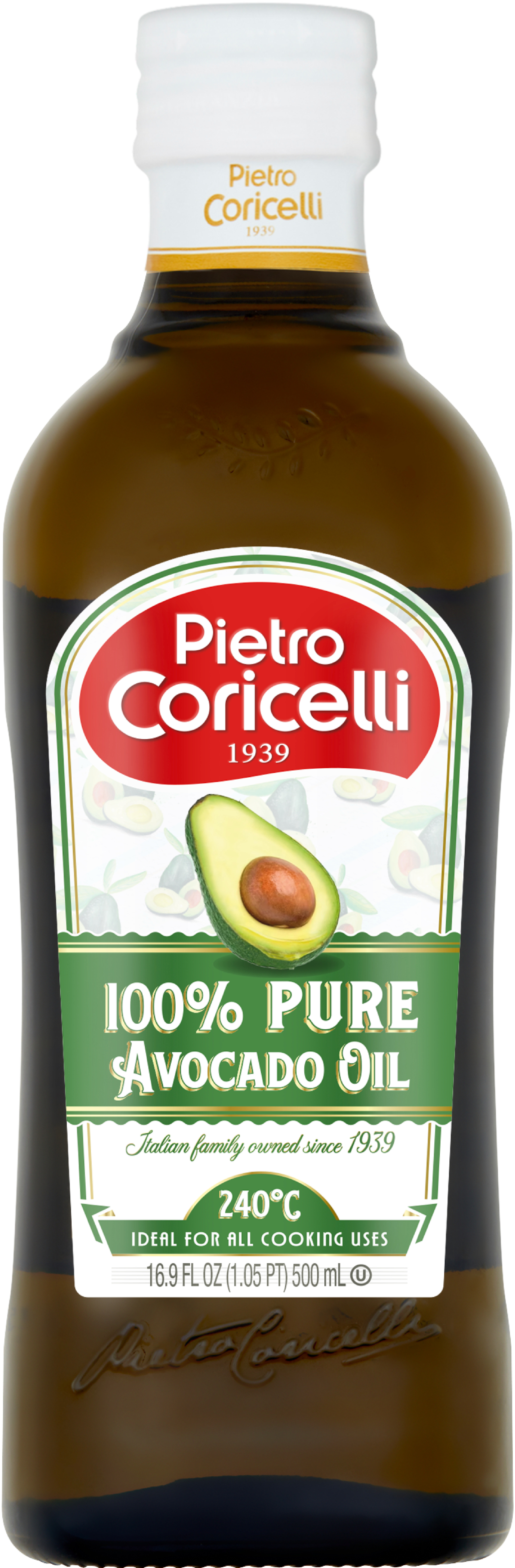 Eļļa avokado Pietro Coricelli Pure 0.5l