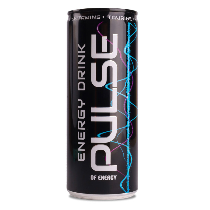 Enerģijas dzēriens 0.25l CAN, Pulse