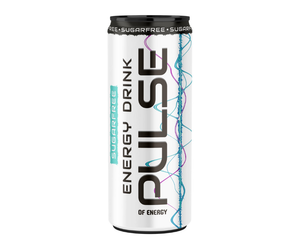 Enerģijas dzēriens bez cukura 0.25l CAN, Pulse