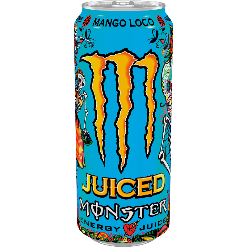 Enerģijas dzēriens Juiced Mango Loco 0.5l CAN, Monster