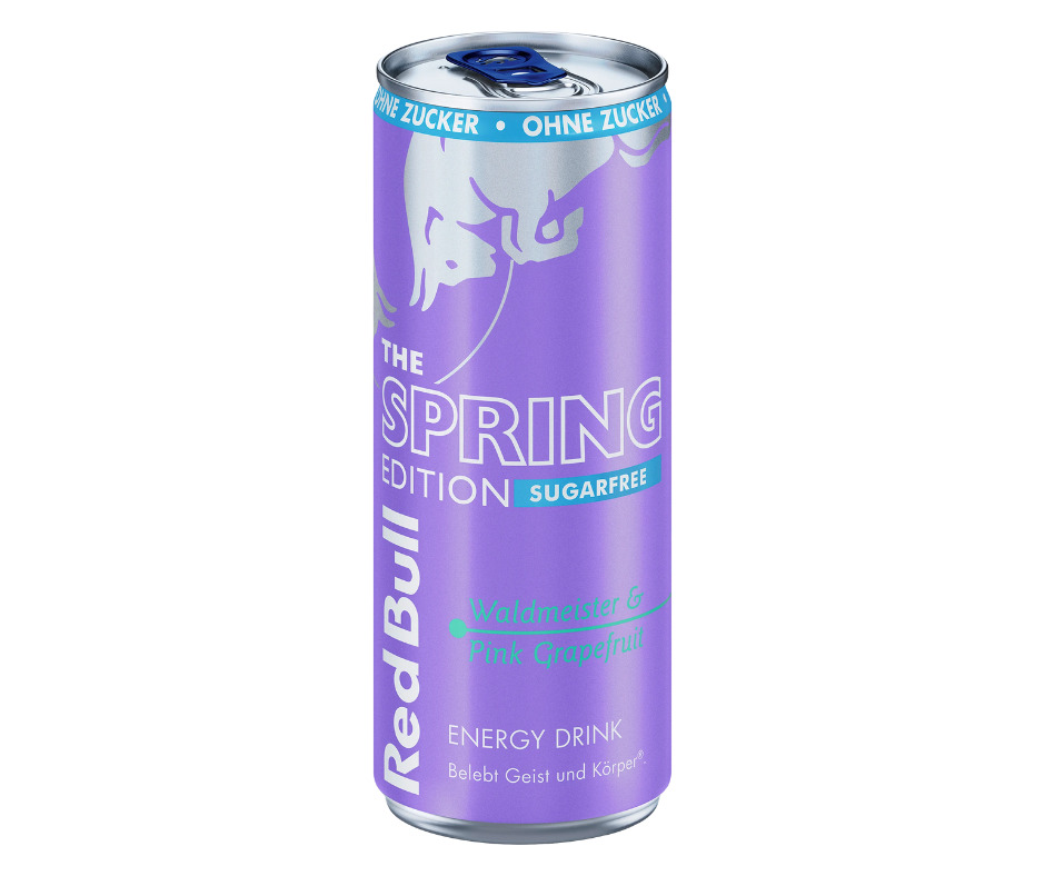Enerģijas dzēriens Spring Edition woodruff pink grapefruit 0.25l, Red Bull