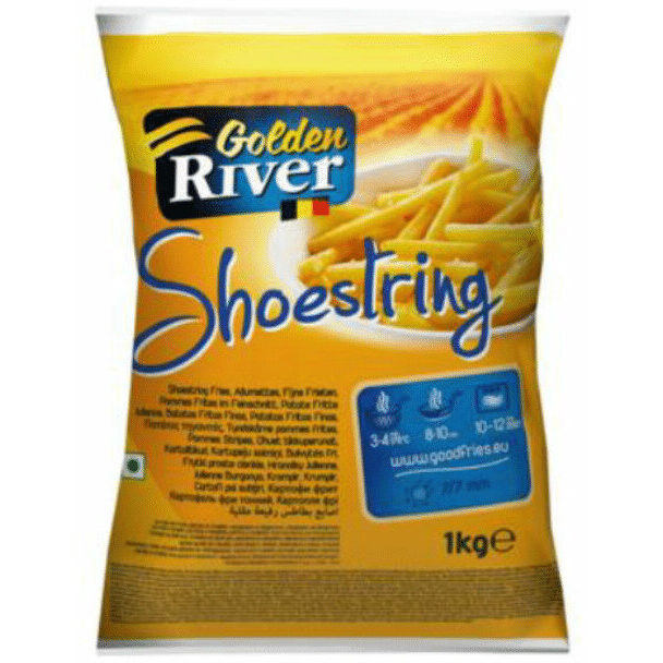 Frī kartupeļi Golden River Shoestring taisnie 1kg