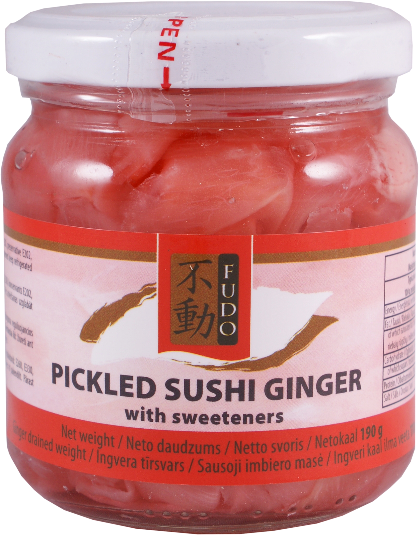 FUDO INGVERS SUŠI ROZĀ MARINĒTS 190 G