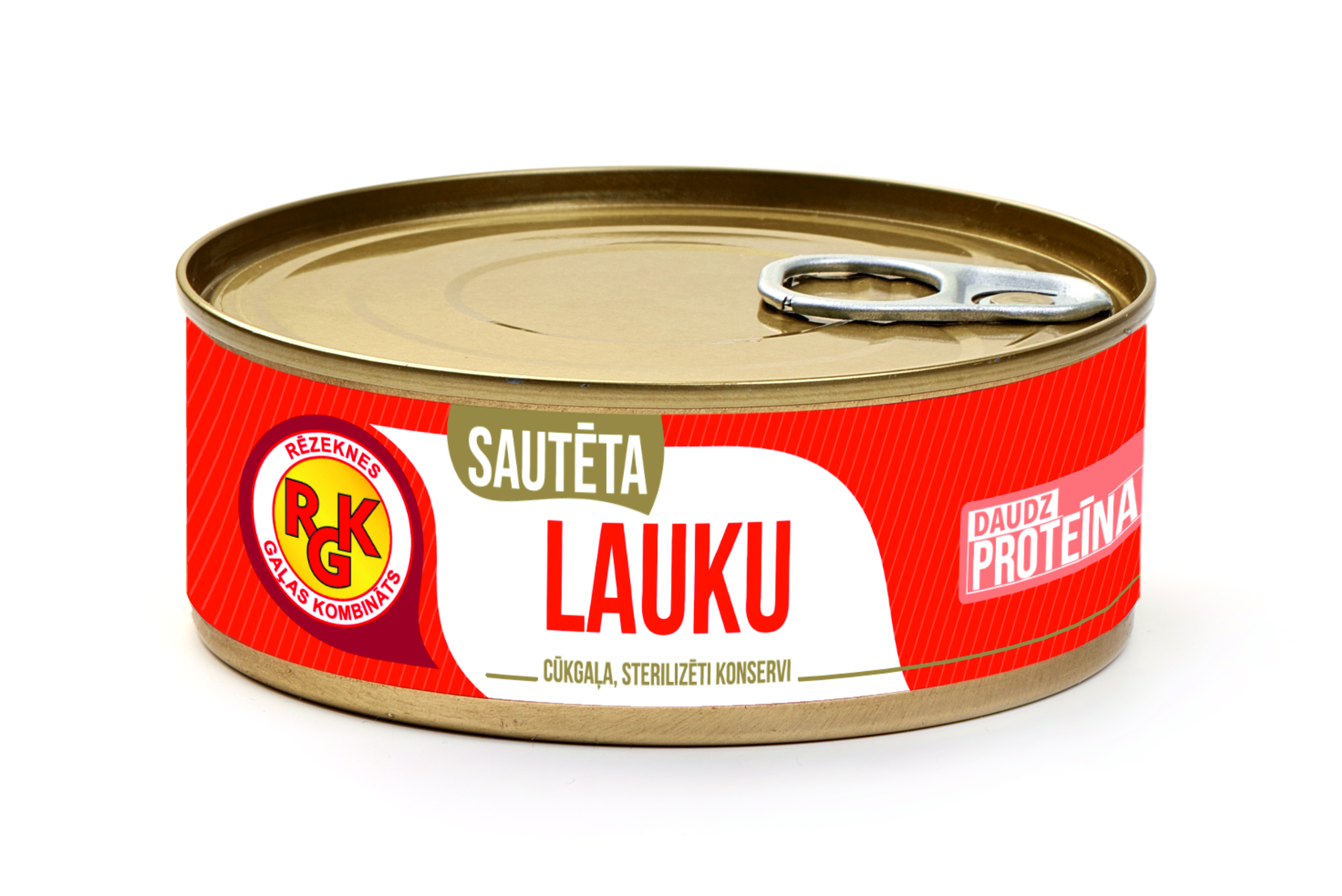 Gaļas konservs Cūkgaļa sautēta Lauku 250g, RGK