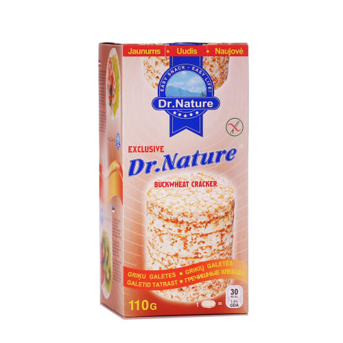 Galetes Dr.Nature griķu110 g