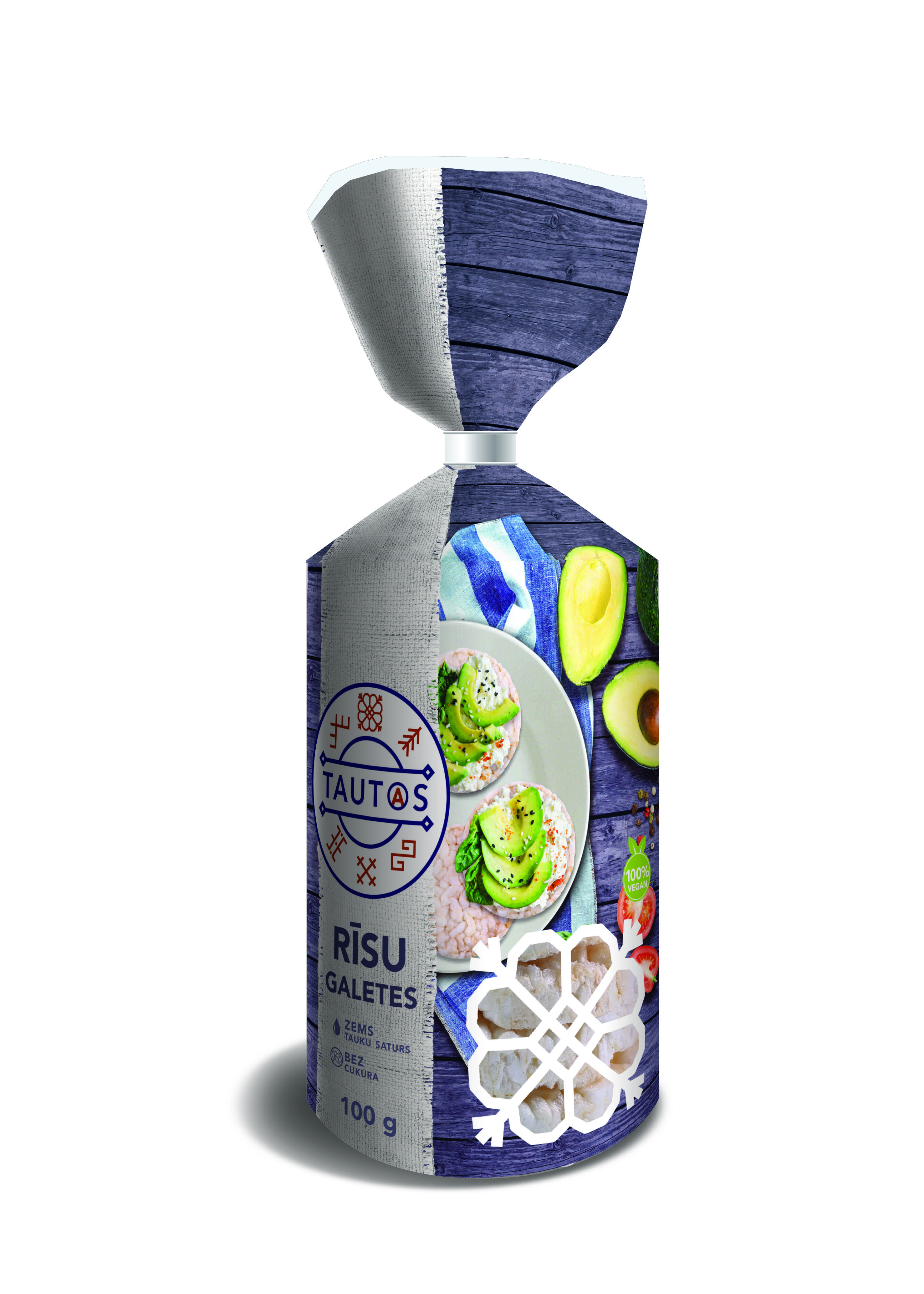 Galetes rīsu 100g, Tautas